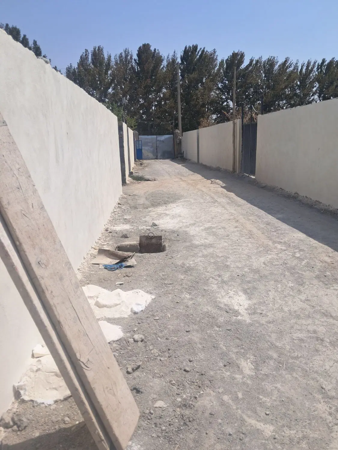 زمین،باغچه،چهار دیواری،بکه،معاوضه