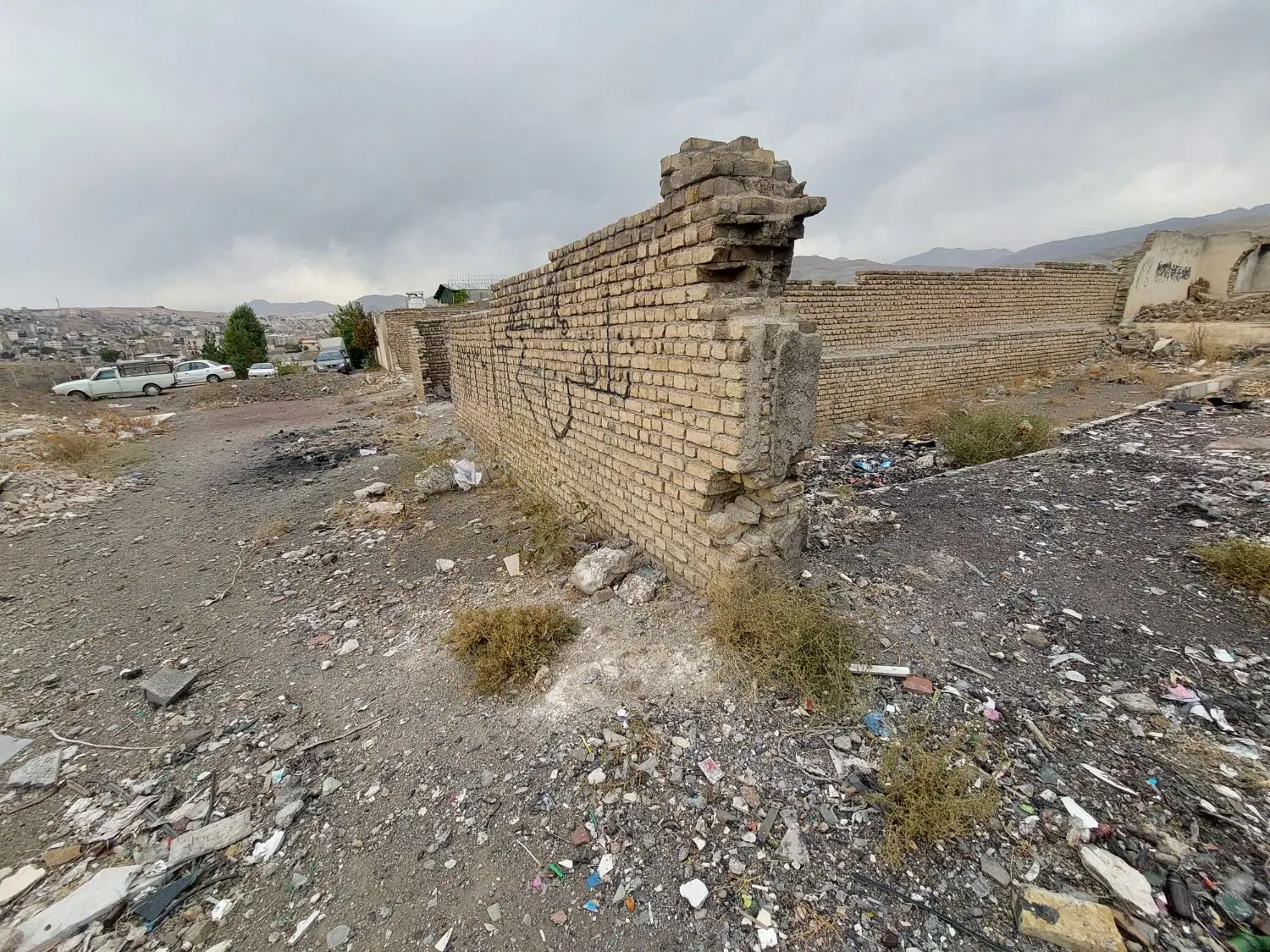 ۳۶۵ متر زمین ۴ دیواری بومهن خیابان تعاون