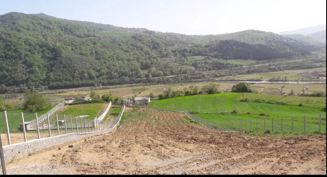 زمین بسیار زیبا در روستای تاکام