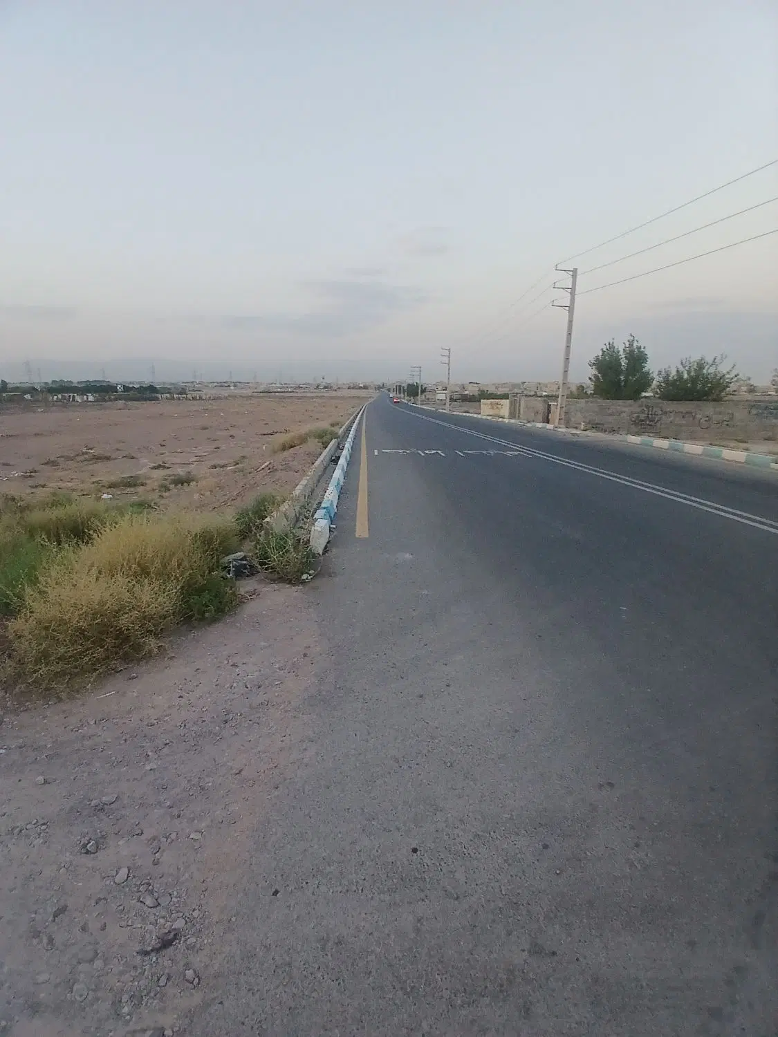 زمین باغی روبروی شهرک خانه ۸۰۰متری