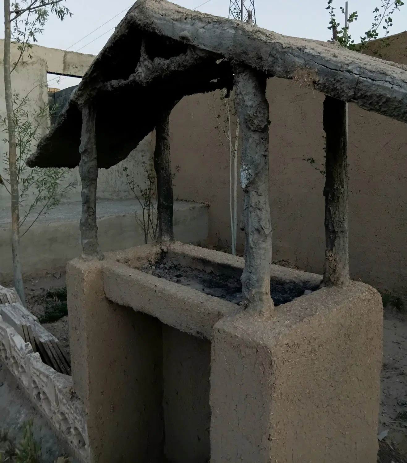 باغ وباغچه_بنا نیمه اماده
