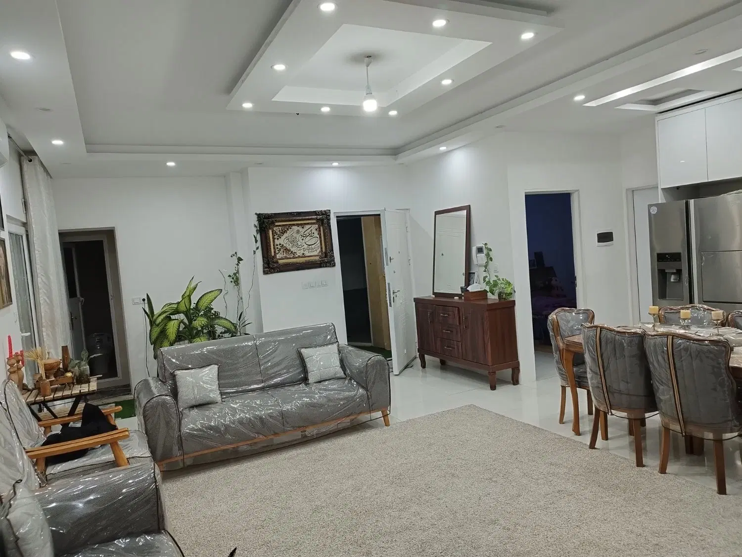 رهن آپارتمان ۱۰۰متری ۲خواب تک واحدی