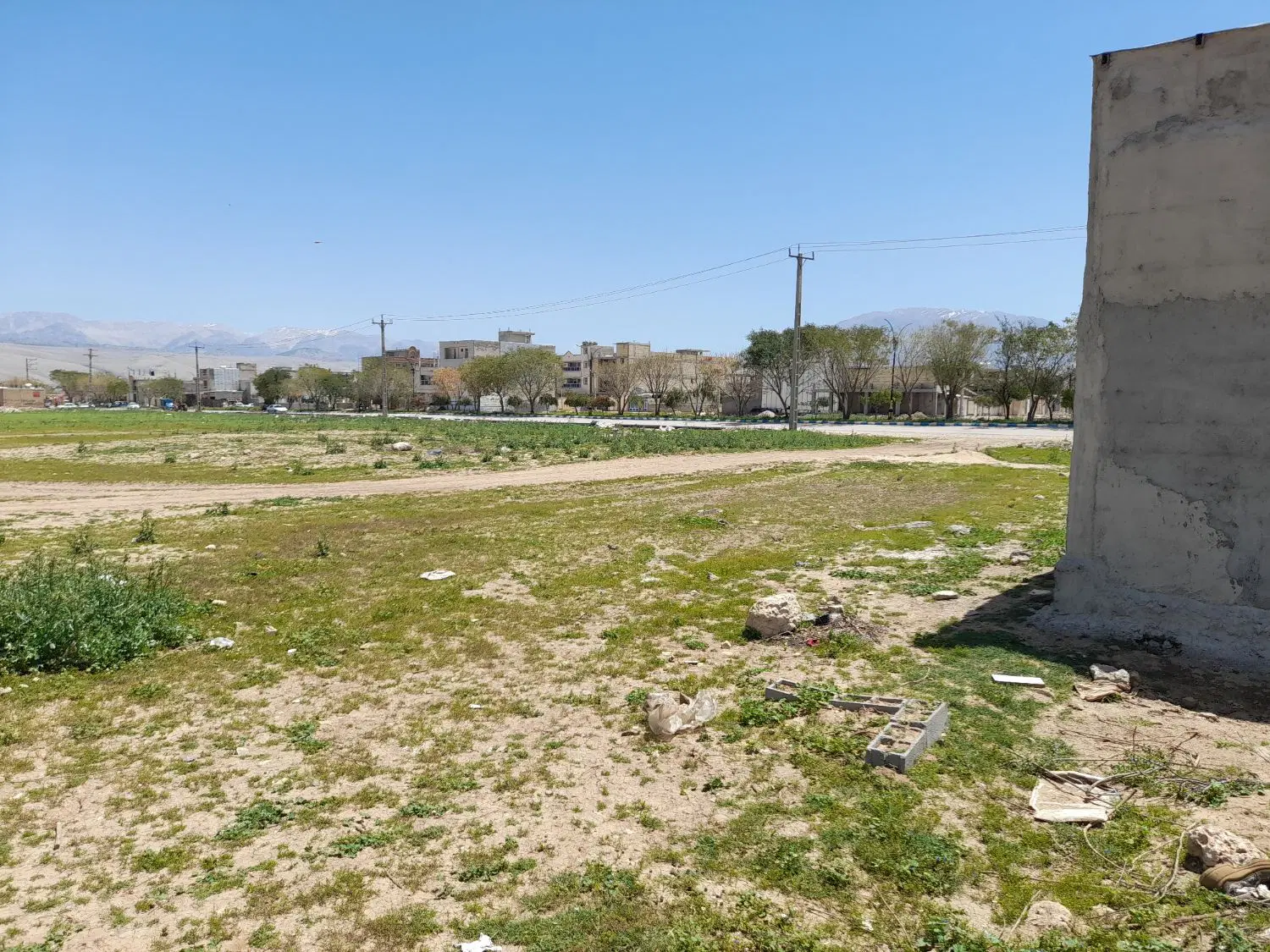 زمین بلوار ۳۶ متری سردار سلیمانی