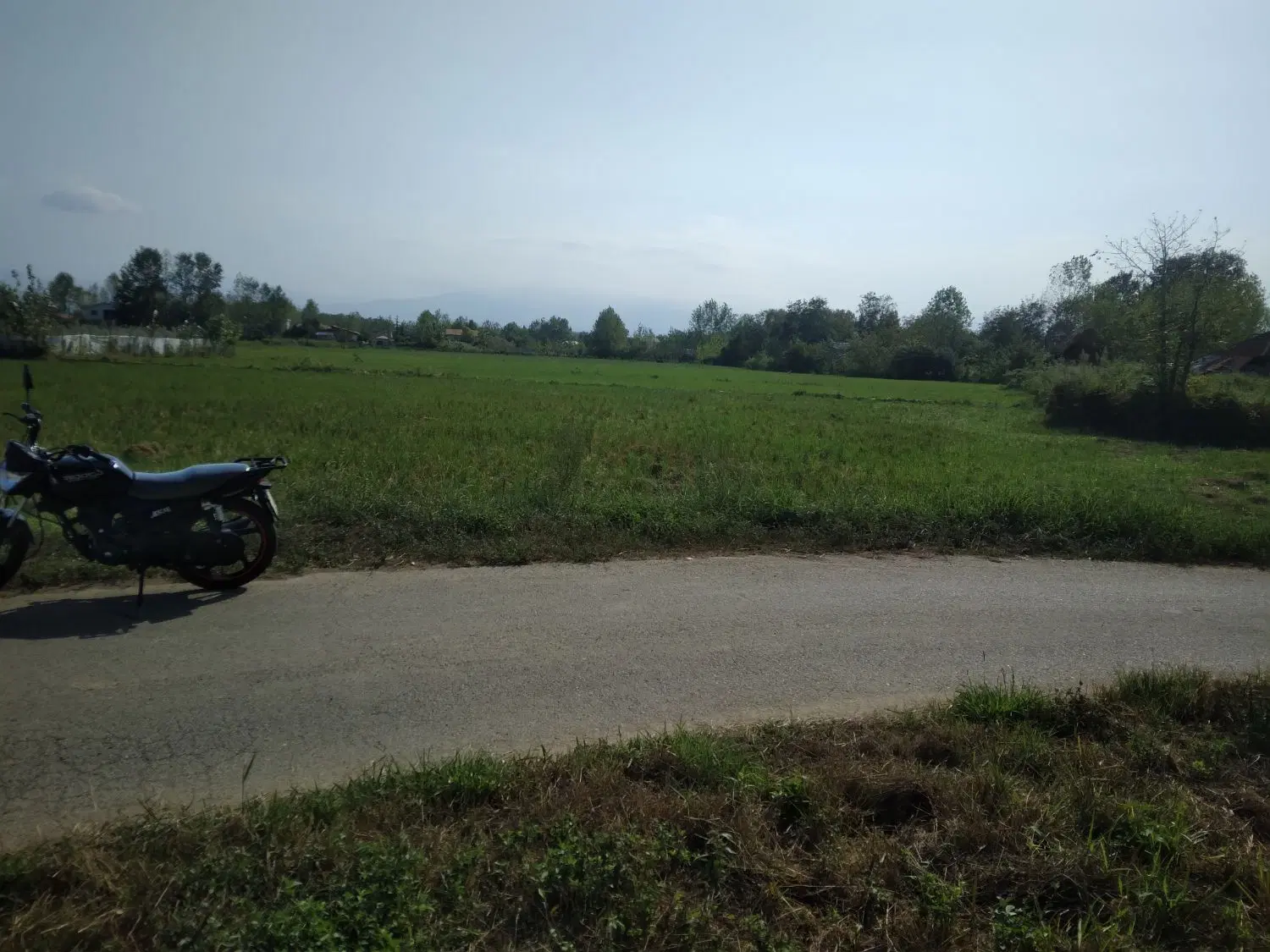 زمین مسکونی روستایی با پروانه ساخت