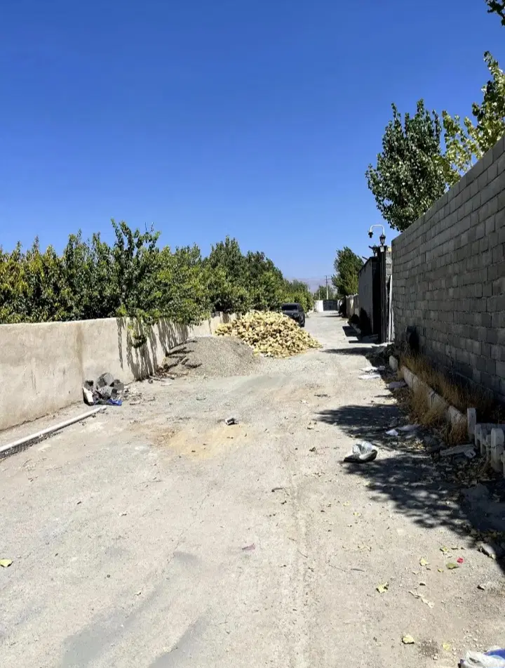 زمین ۸۱۰ متر سنقراباد ، بحراصلی شبنم ،چهار دیواری
