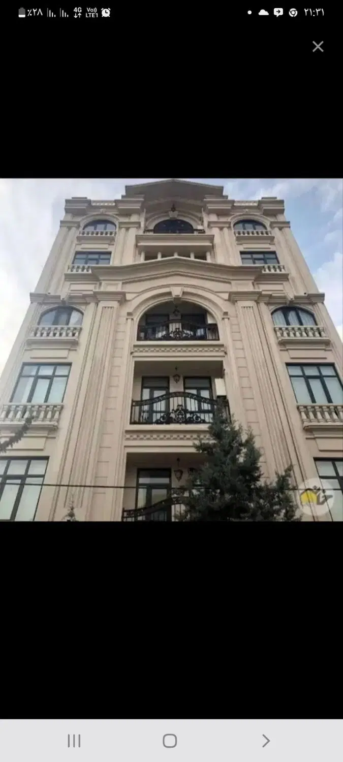 اپارتمان ۳ طبقه تک واحدی عدالت ۳۹