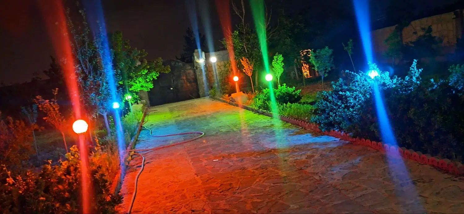 باغ ، جاده آسفالت و مناسب