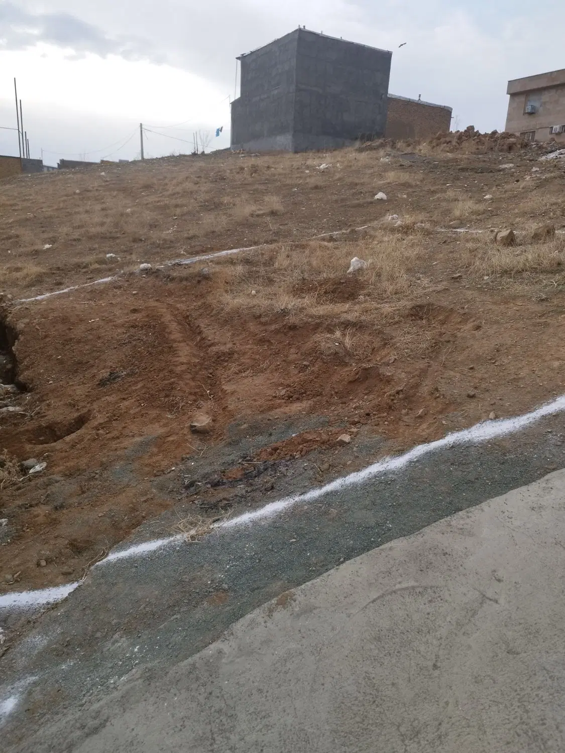 100مدر زمین نایسر خیابان گاز