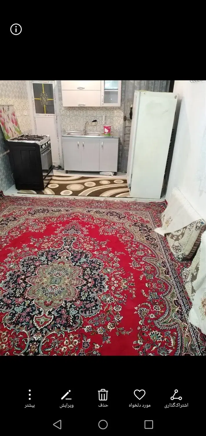 اجاره سوئیت کامل با تمام لوازم آشپزی یخچال کولر