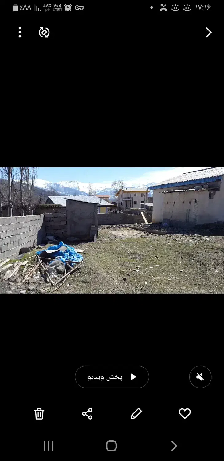 فروش زمین کجور داخل بافت