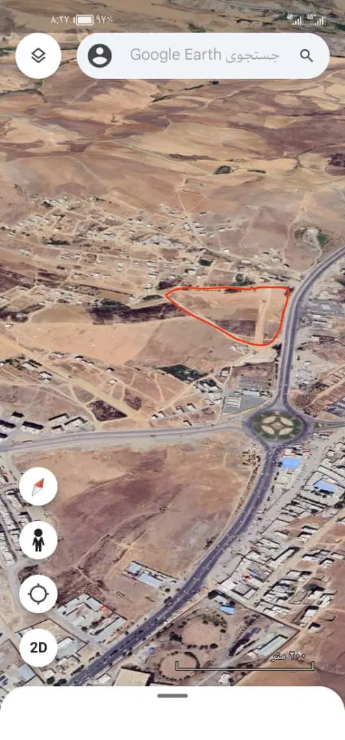 امتیاز زمین دادگستری
