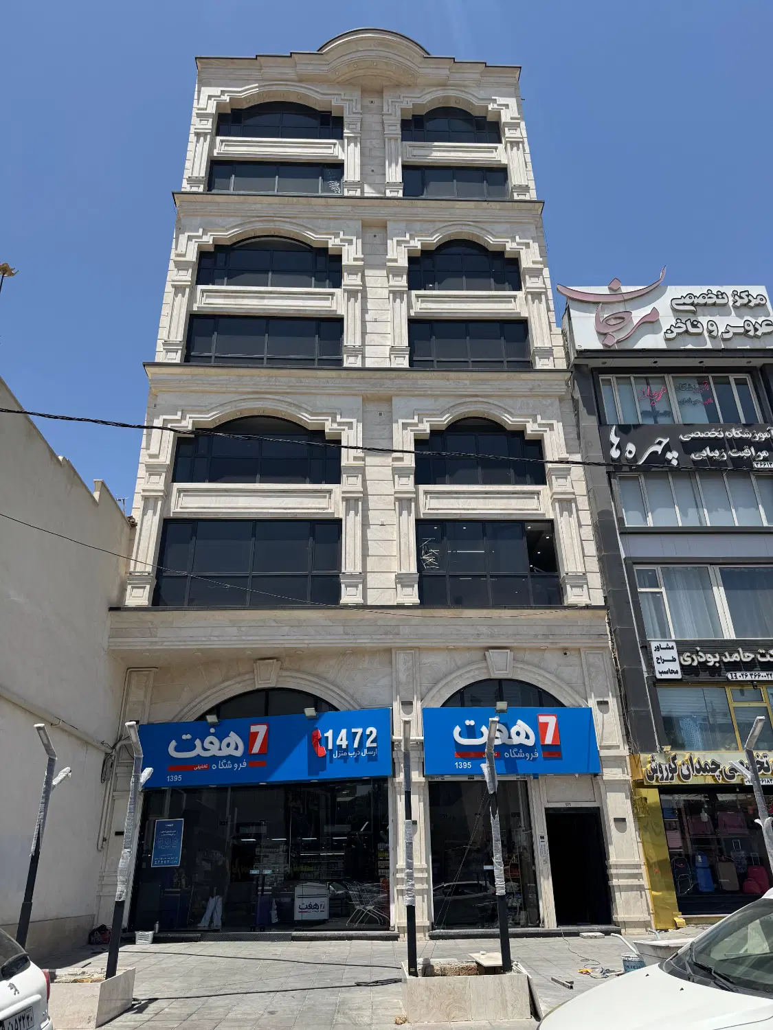 آپارتمان های نوسازاداری براصلی ۱۰۰_۱۳۰_۱۵۰ویولوکیش