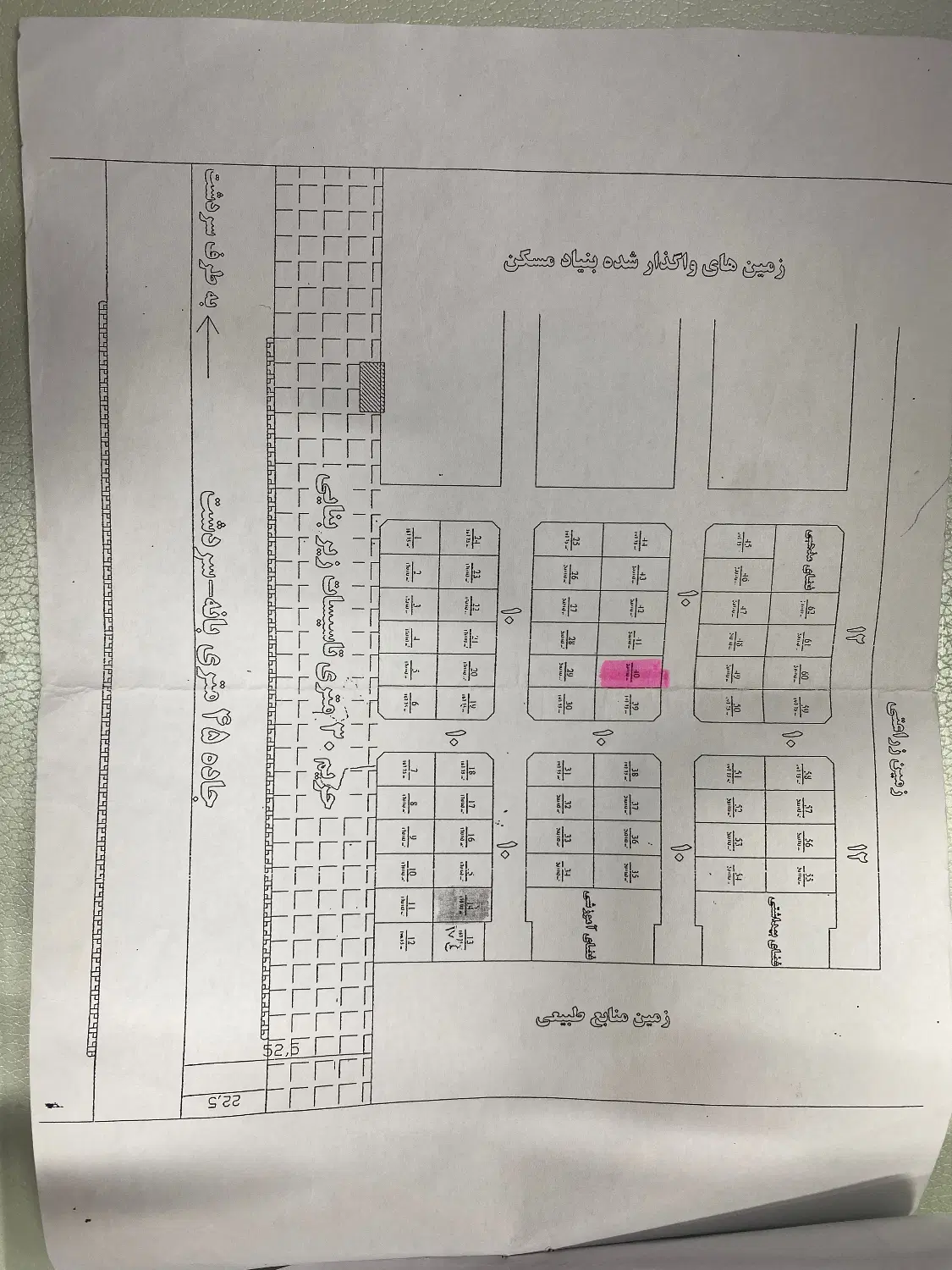 زمین فروشی