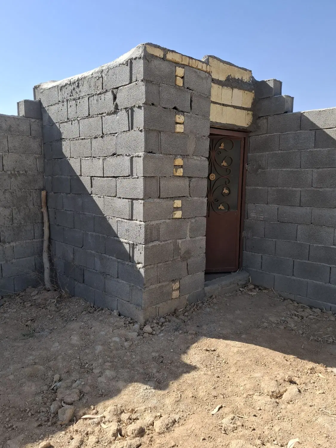 زمین باغی چهار دیواری شد