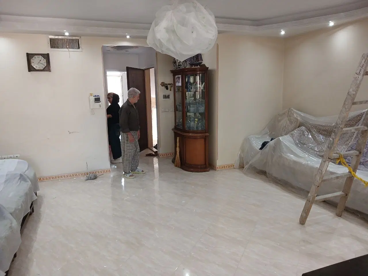 آپارتمان دوخوابه در افسریه فول.تمیز