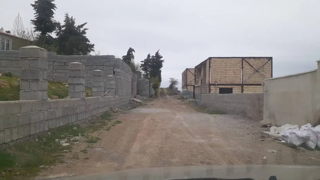 ۹۹۲ متر زمین سند دار ، رستم اباد ویشان