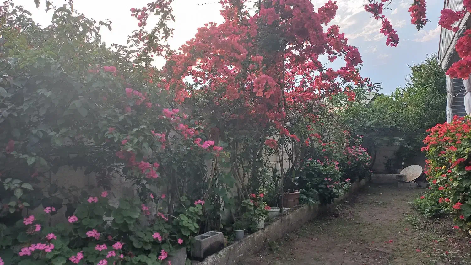 ویلایی با سالن بهار خواب طبقه دوم با محیط زیبا