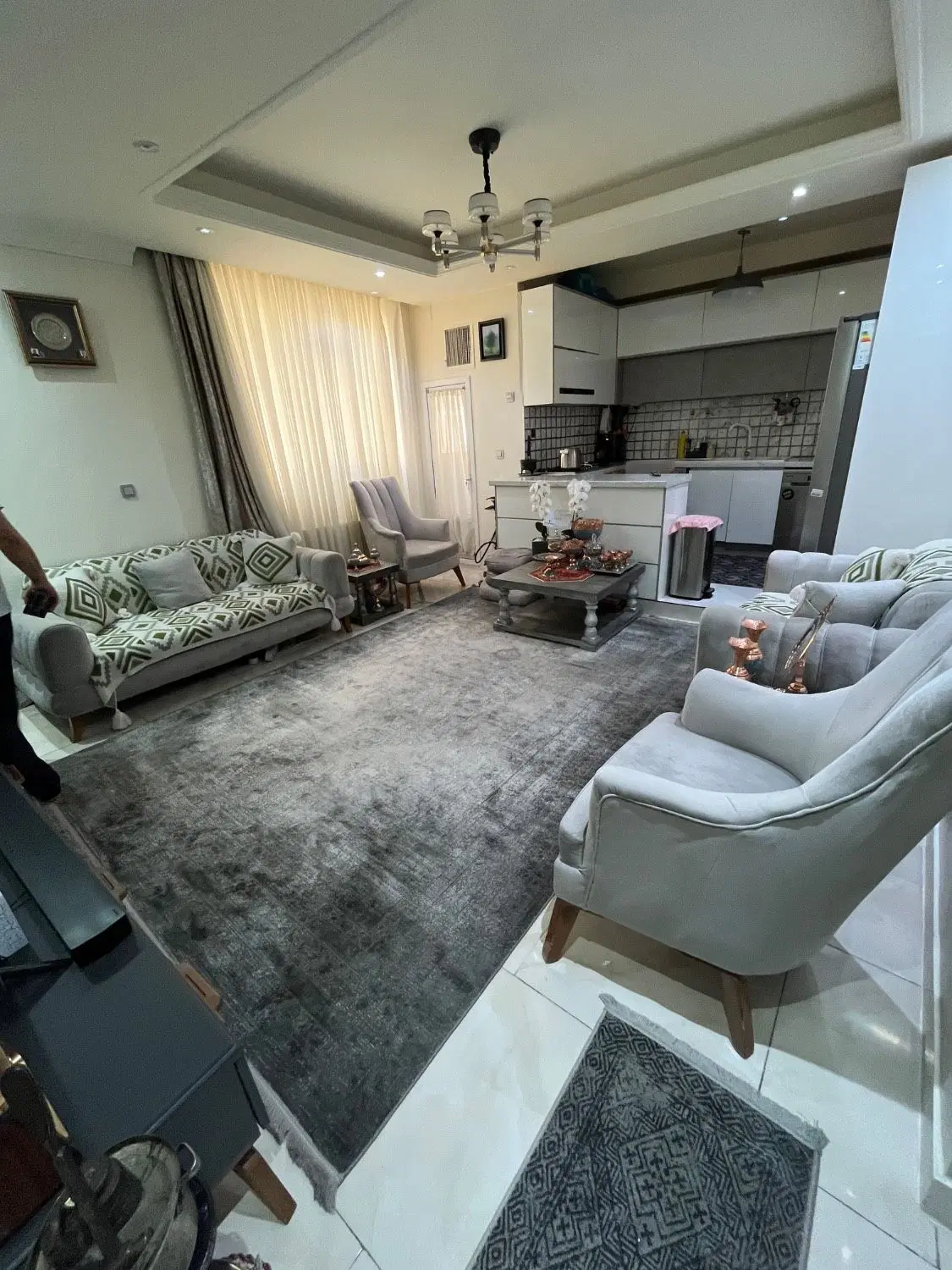 ۶۰متر۲خواب عروسک سالن پرده خور سنددار_اندیشه فاز۱