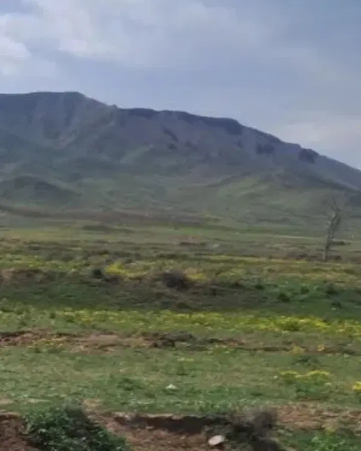 زمین خالی در روستای بهرام