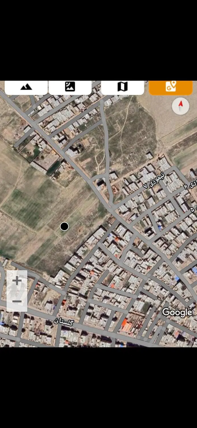 زمین روبه روی تیموری ۷