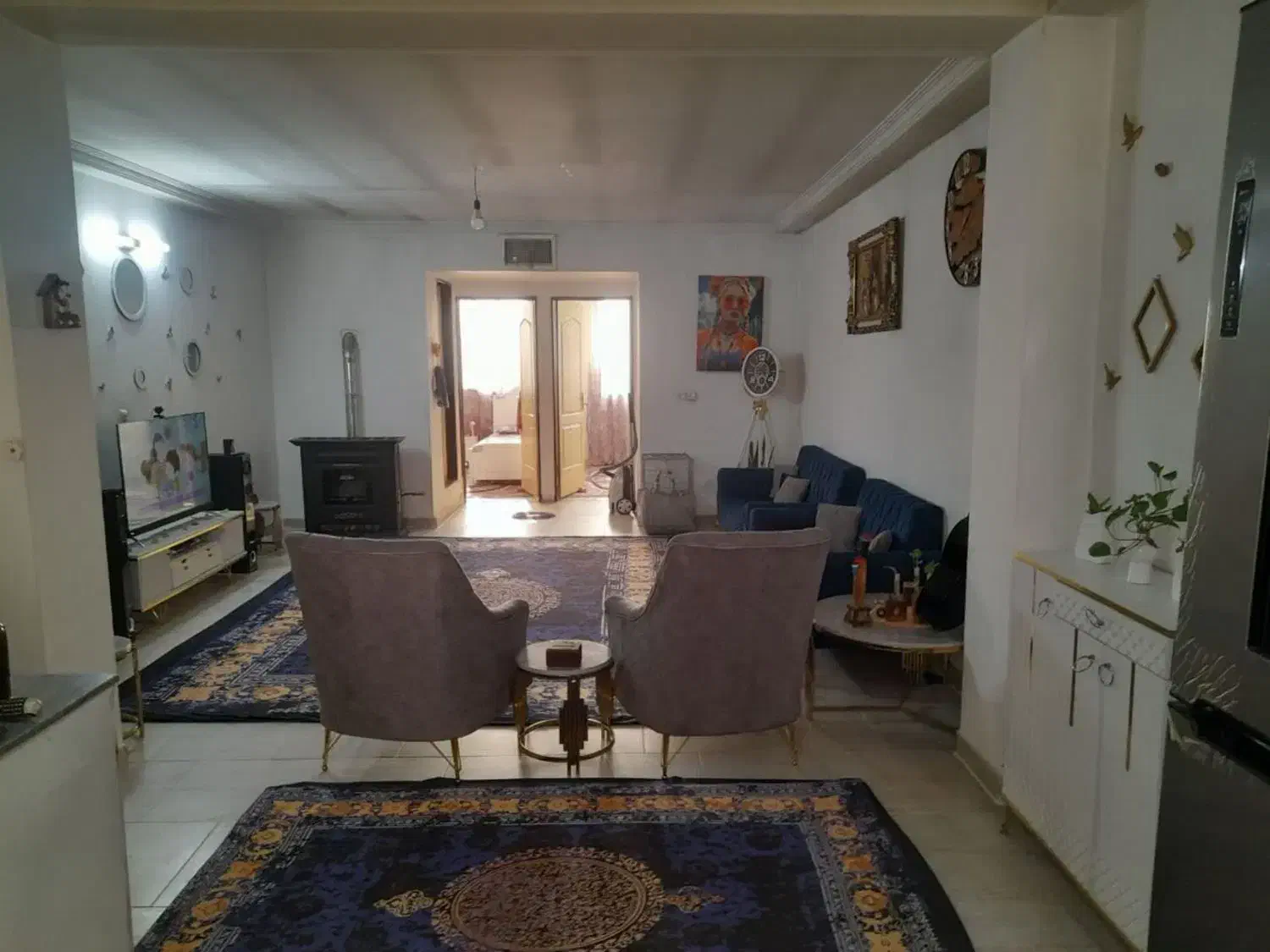 آپارتمان دو خوابه پارکینگ دار