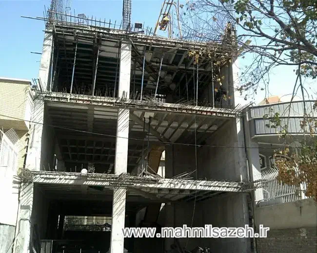 فروش اسکلت فلزی سه سقف محله ب۲ ،ب۳