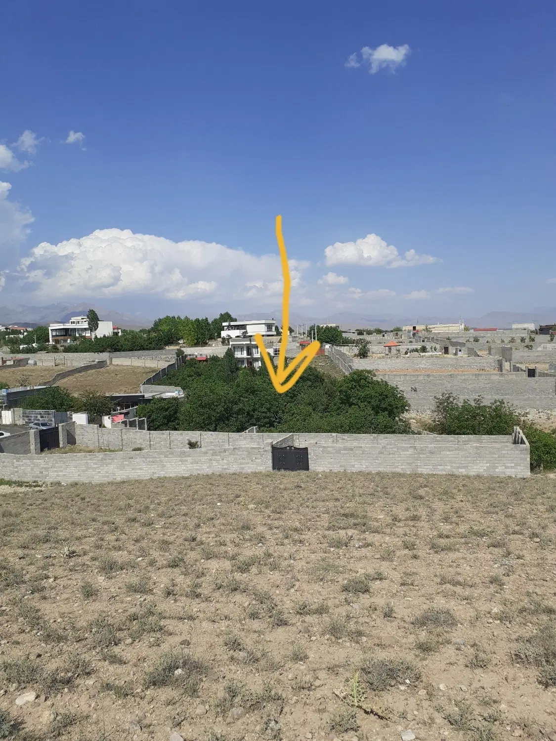 زمین،باغ،کوشکزر،دهکده ارامش
