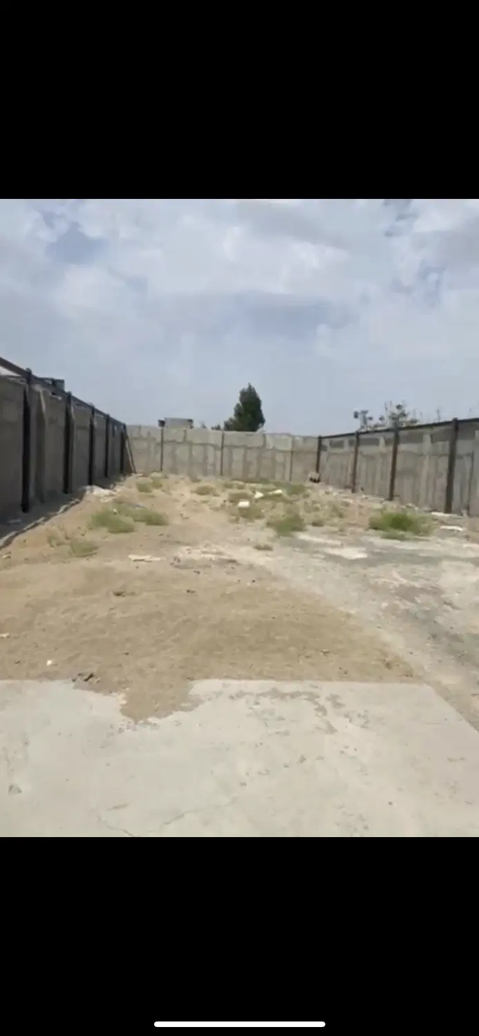 زمین ۱۰۰۰ متر دیوارکشی دهشادبالا