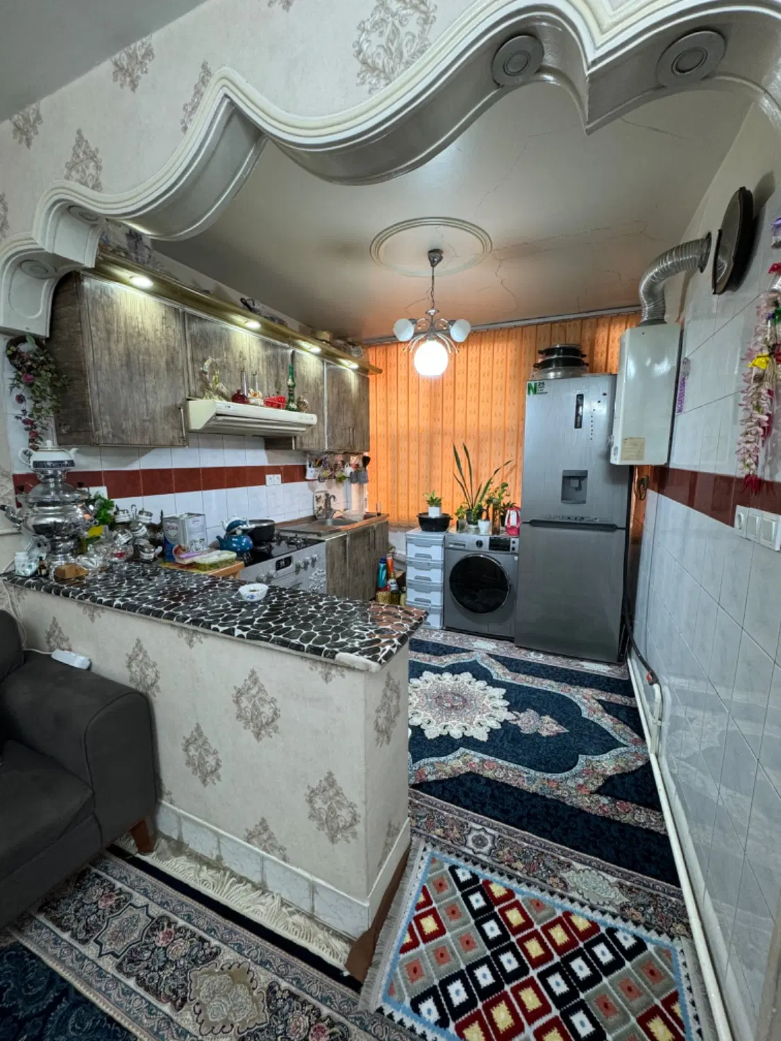 ۴۵متر آپارتمان_تک خواب_پارکینگ_آسانسور