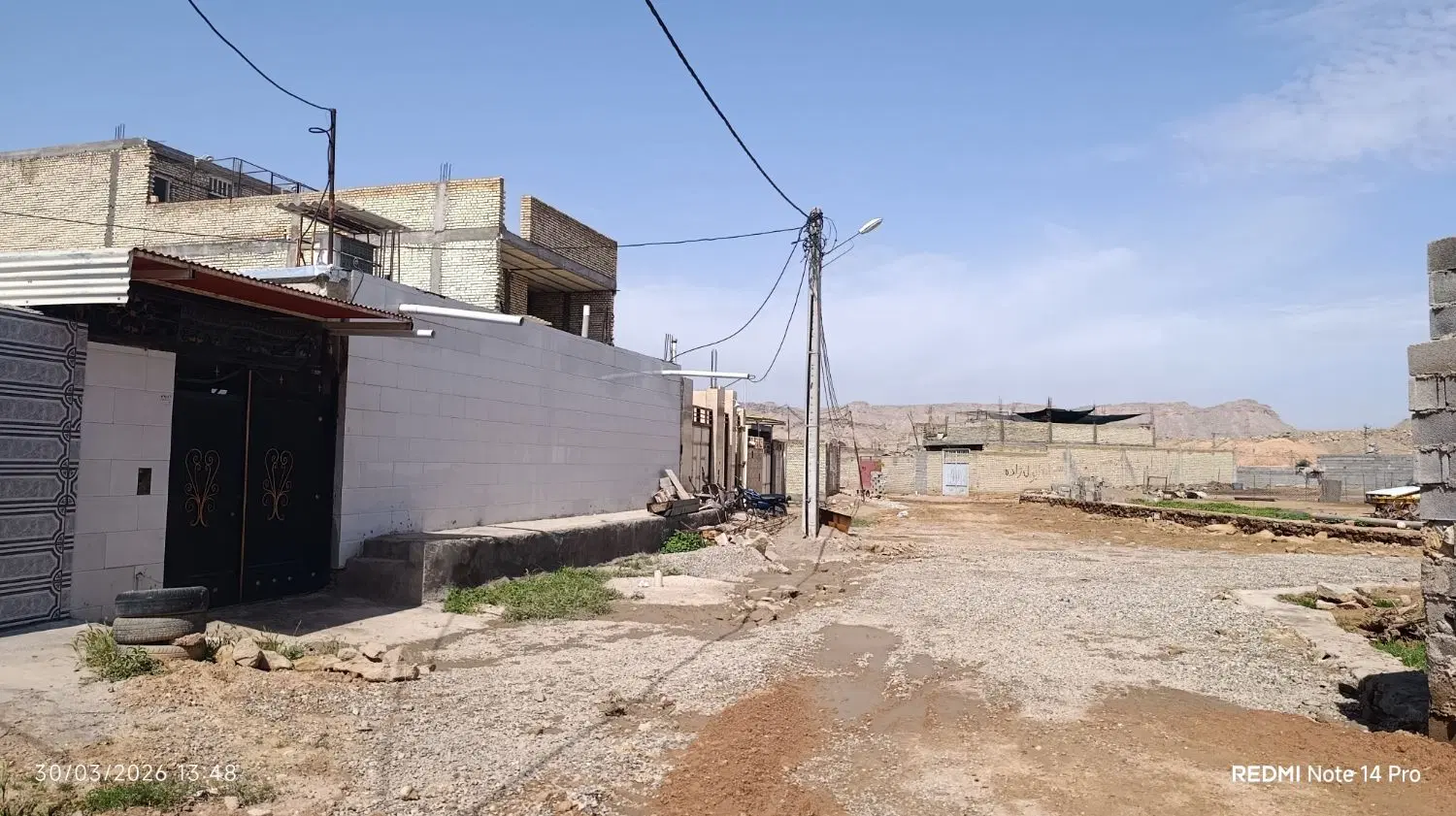 زمین مسکونی 140متر