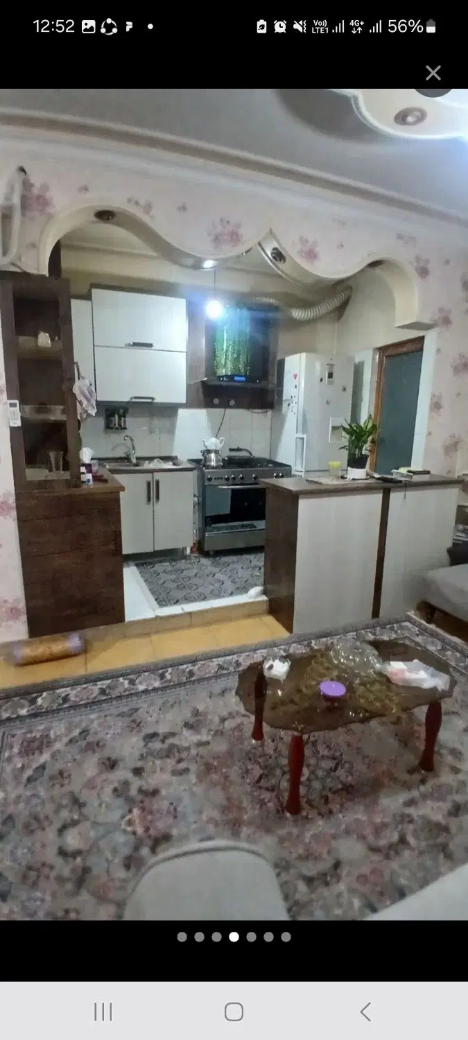 ۴۷ متر طبقه دوم نما سنگ