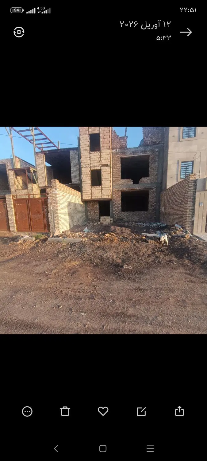 فروش زمین یک واحد مسکن ملی پاسداران