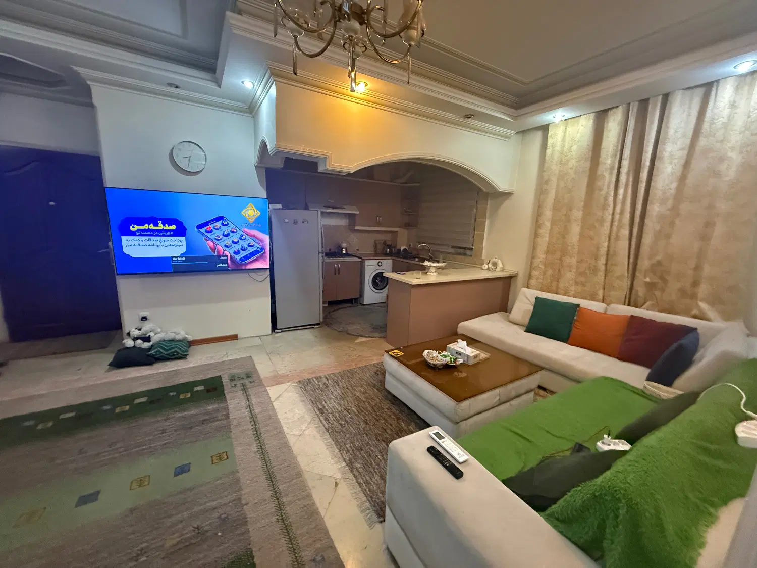 فروش آپارتمان خوش نقشه دونبش در پونک