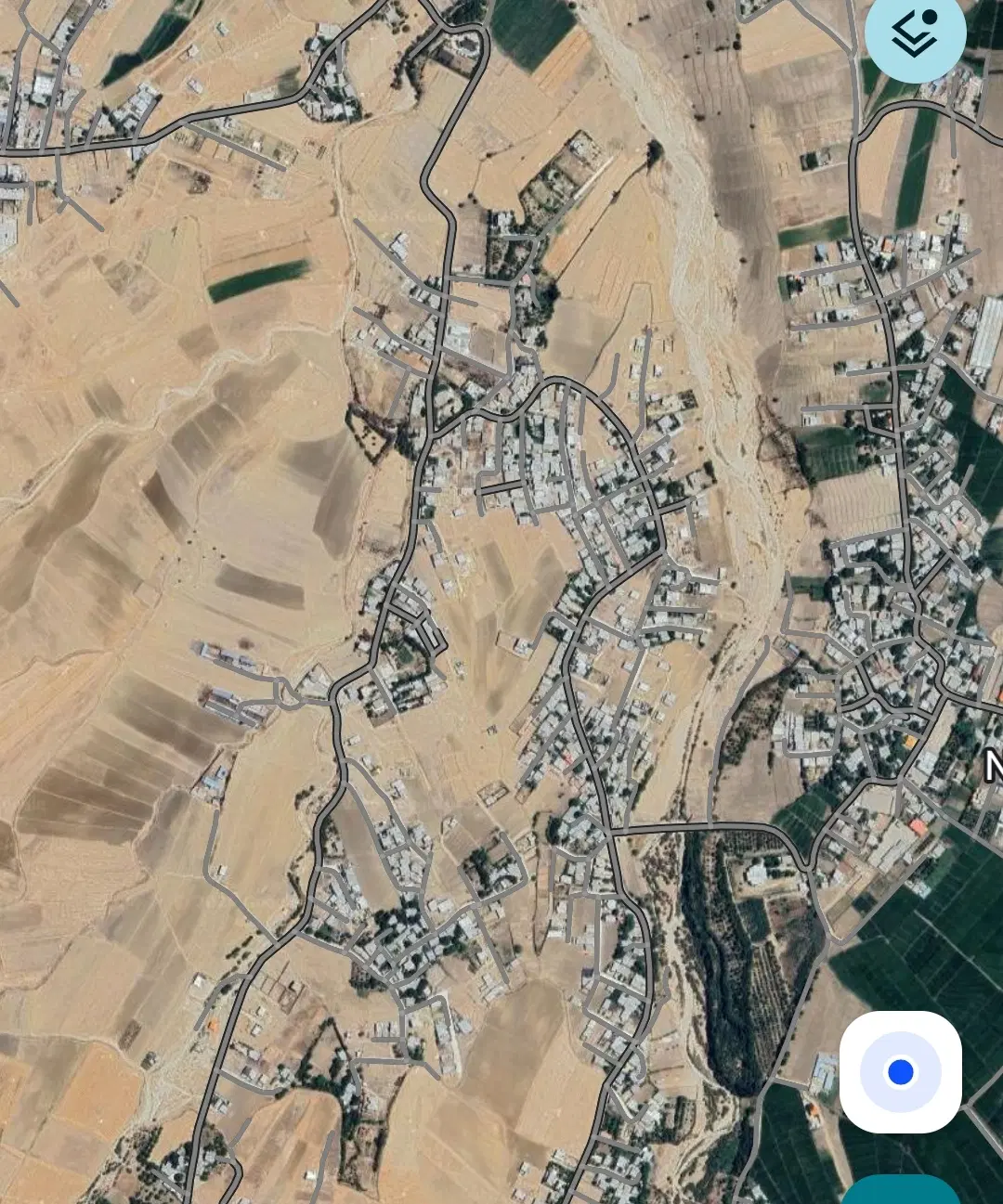 زمین مسکونی موردراز وسطی