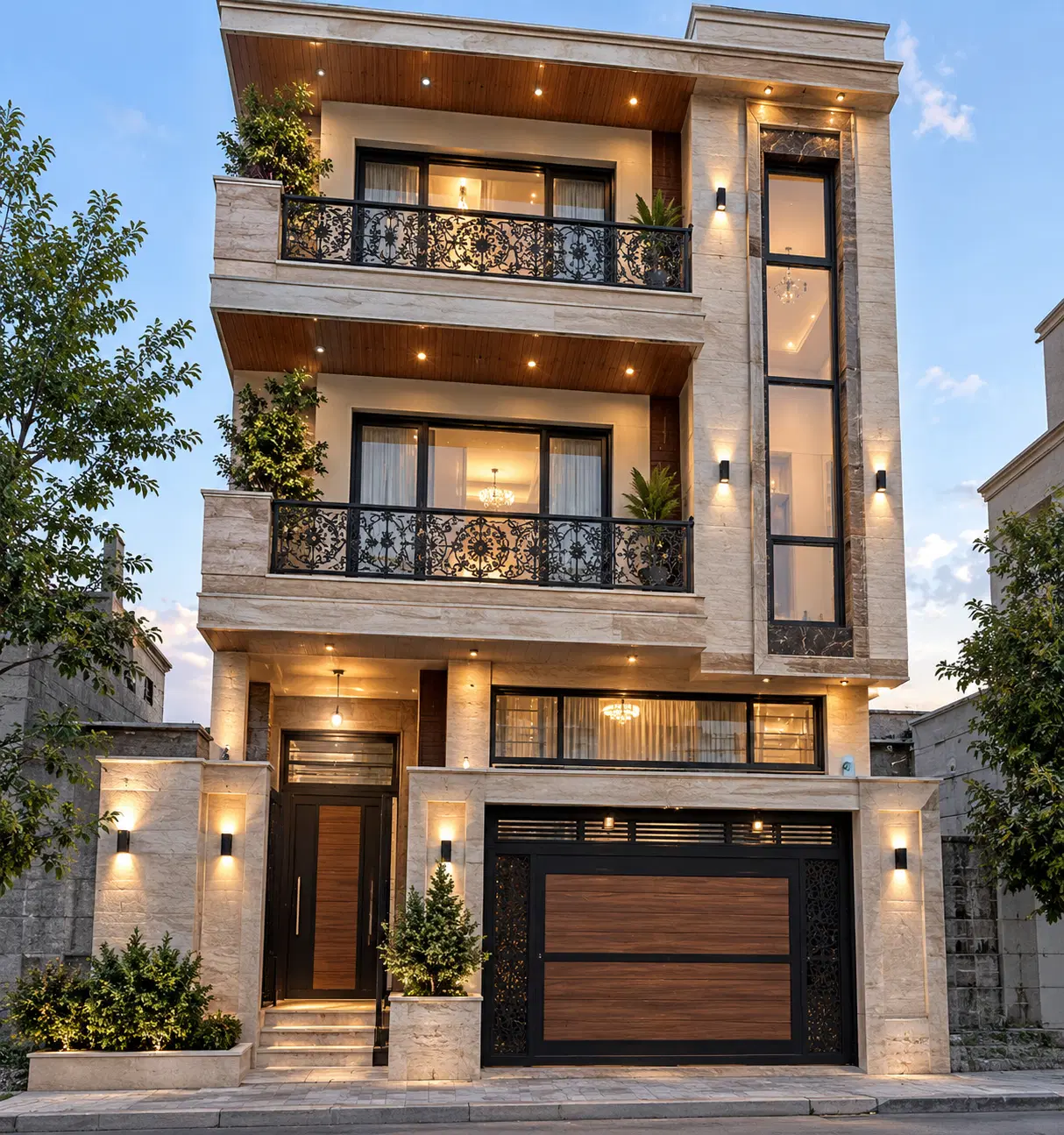 منزل،زمین،نیمه ساز