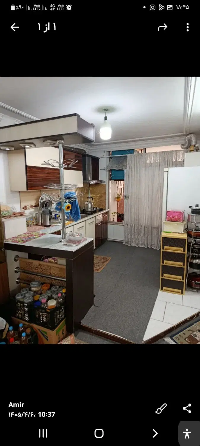 طبقه همکف ۵۵تا۶۰متری