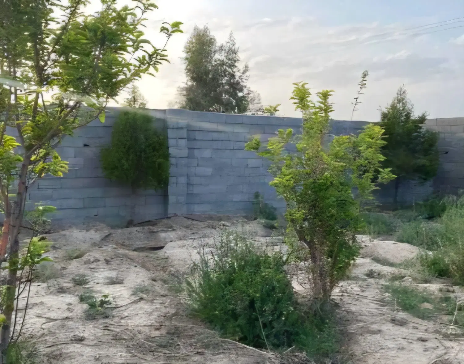 زمین ۴ دیواری در صفا