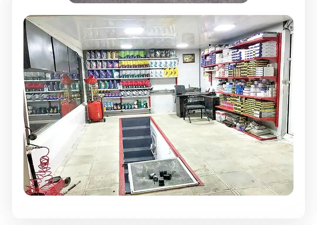 مغازه برای لوازم یدکی و تعویض روغنی نیازمندیم