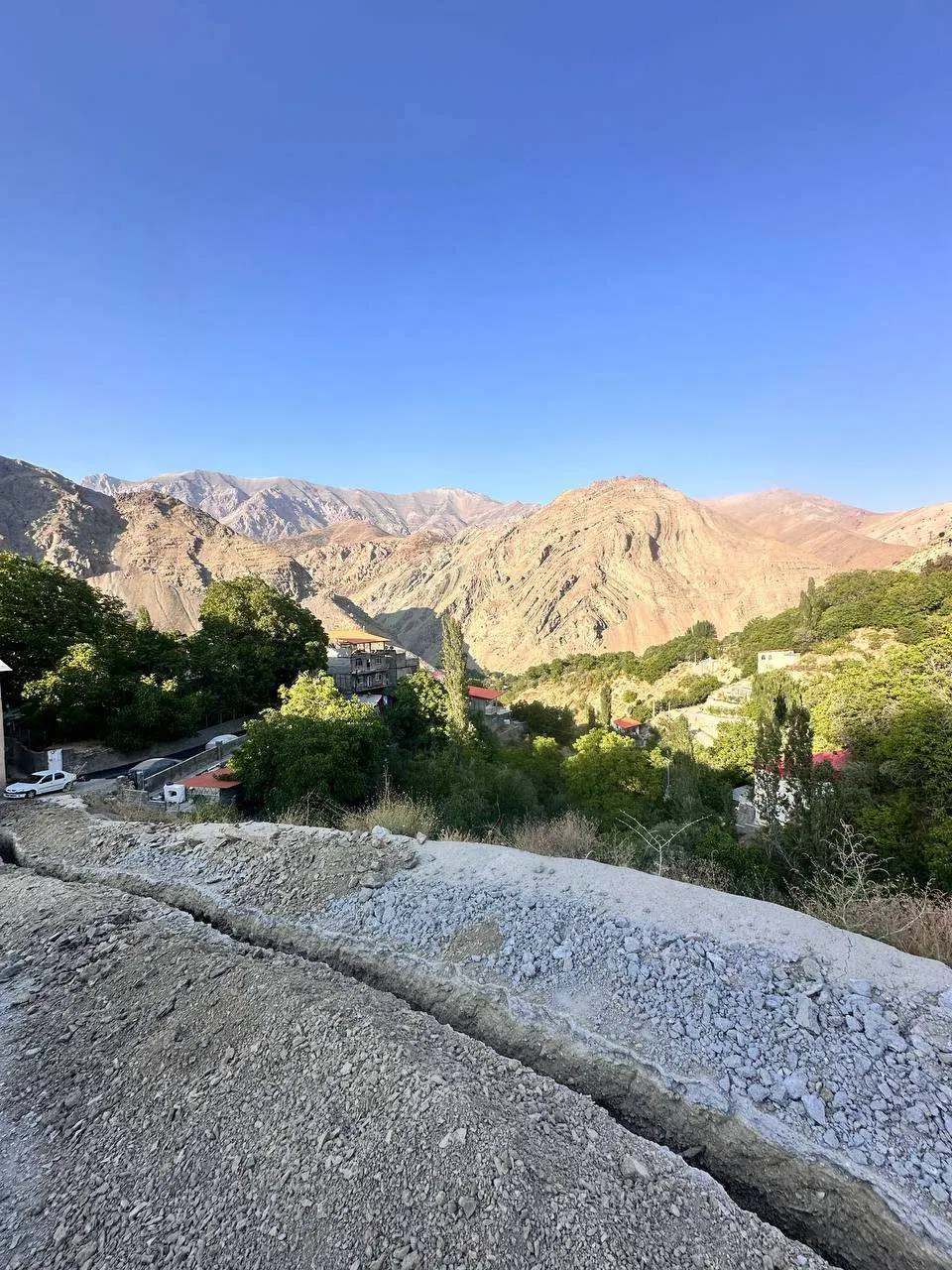 جاده چالوس زمین باغ