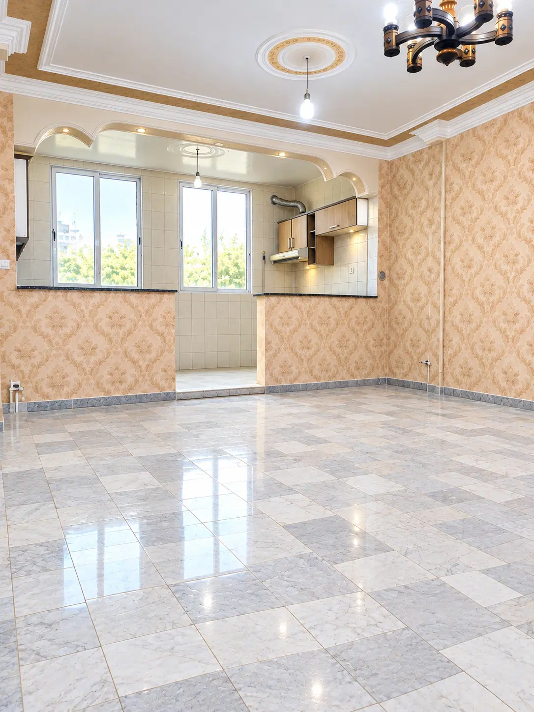 دو خواب با پارکینگ و انباری