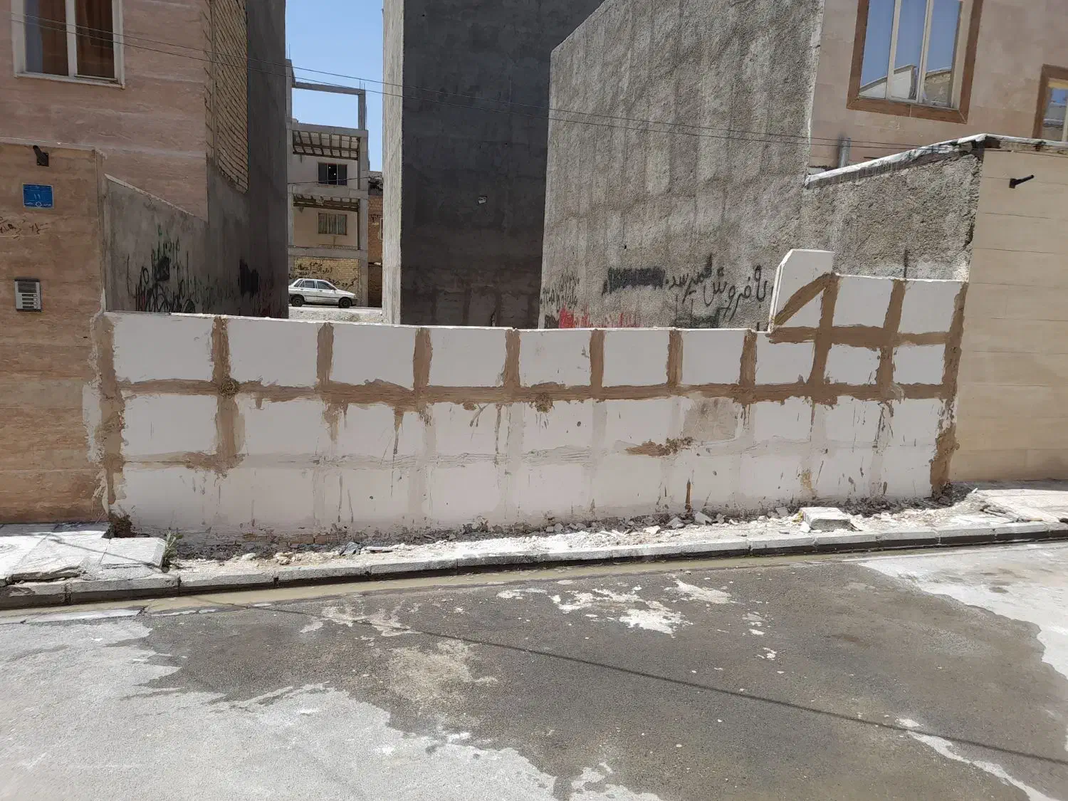 زمین 203متری سنددار وجواز دار