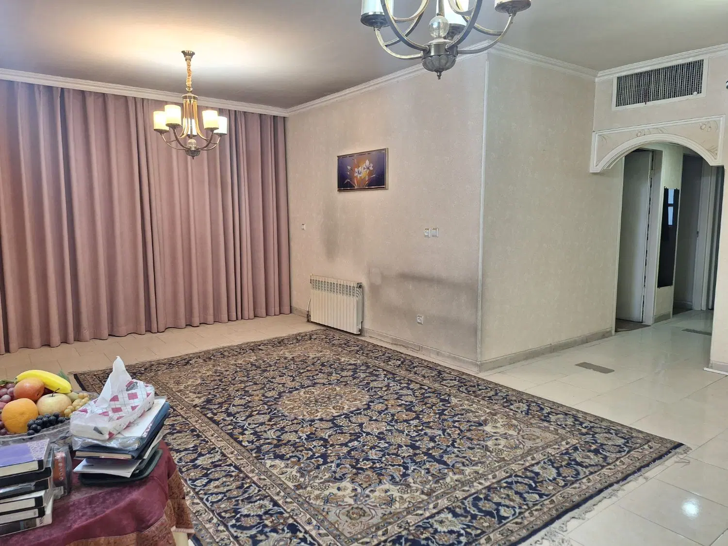سه خوابه خوش نقشه ۲ طرف نور بر ۱۷شهریور ۱۲۲ متر