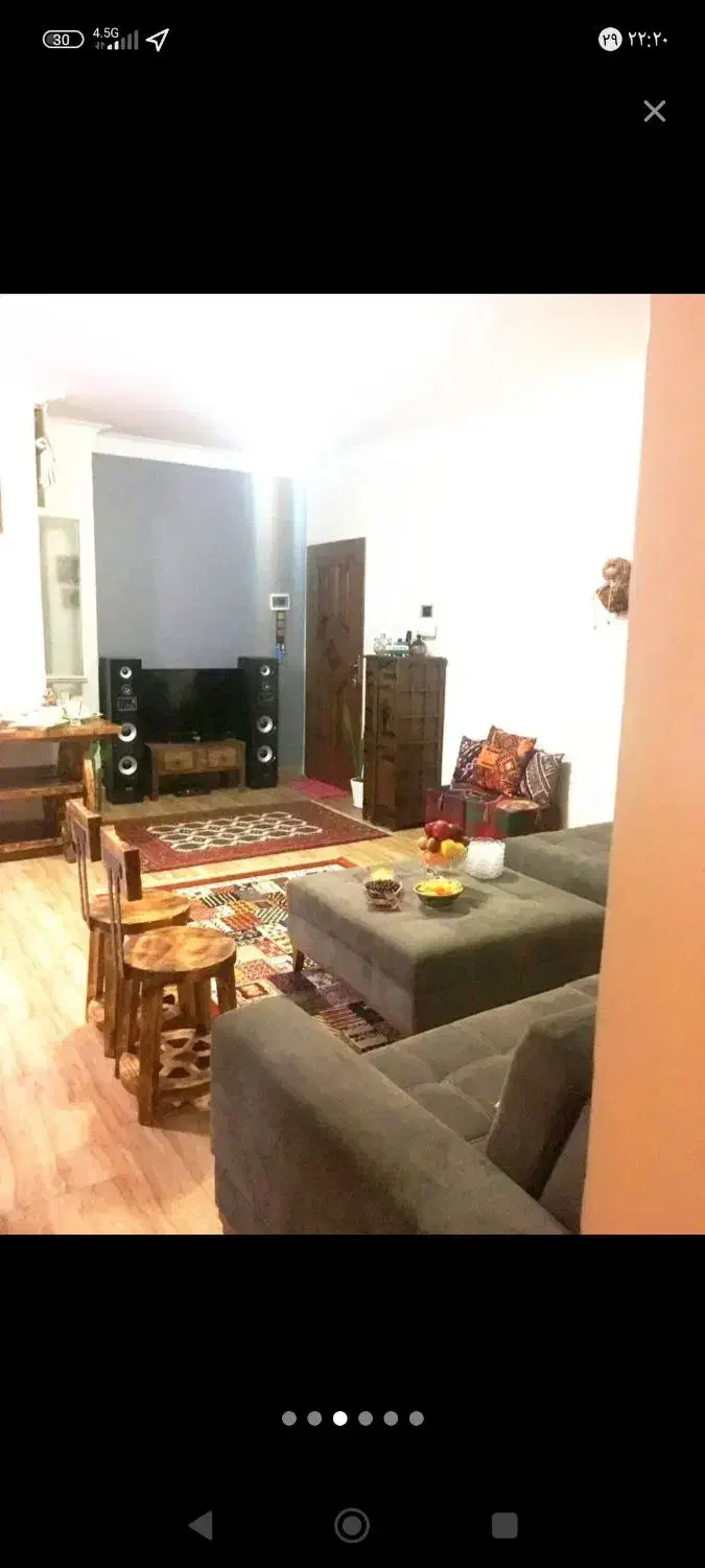 ۵۳ متری خوش نقشه بدون پرتی دو خواب