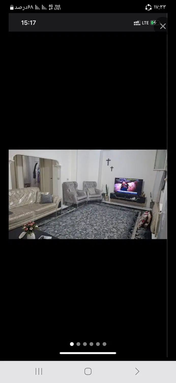 ۶۰مترسندتکبرگ بااسانسورشمالی روبه نماشیک شیک