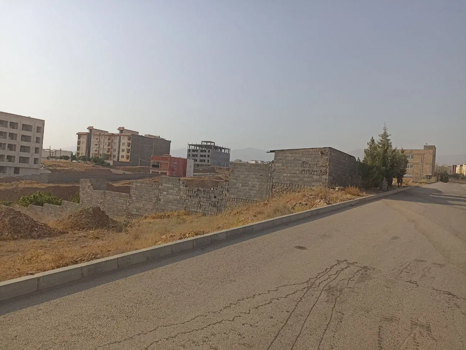 زمین باغ مسکونی