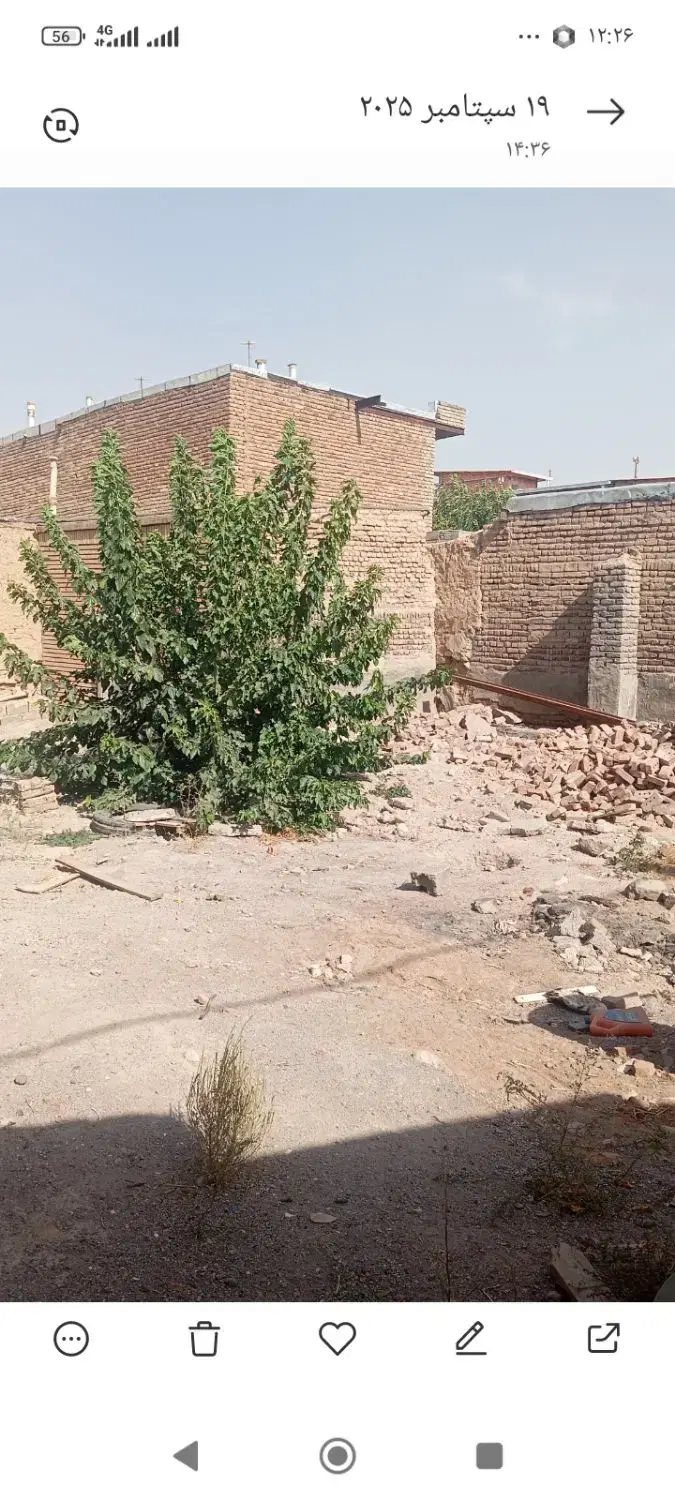 فروش حیاط کلنگی