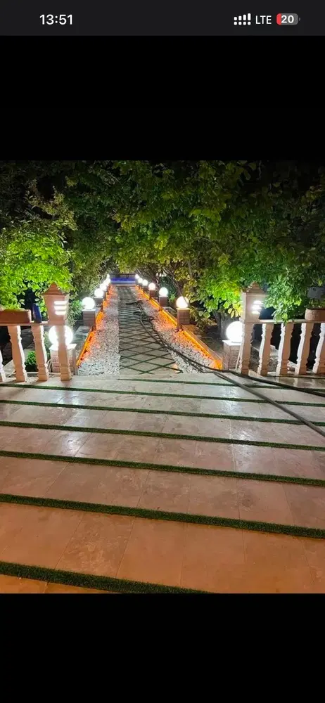 ۱۰۰۰متر ۱۲۰متر بنا