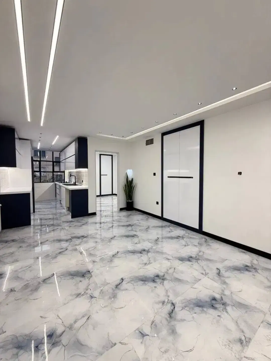 ۵۰متر_مدرن و لاکچری_فول دیزاین_سندتکبرگ_پارکینگ