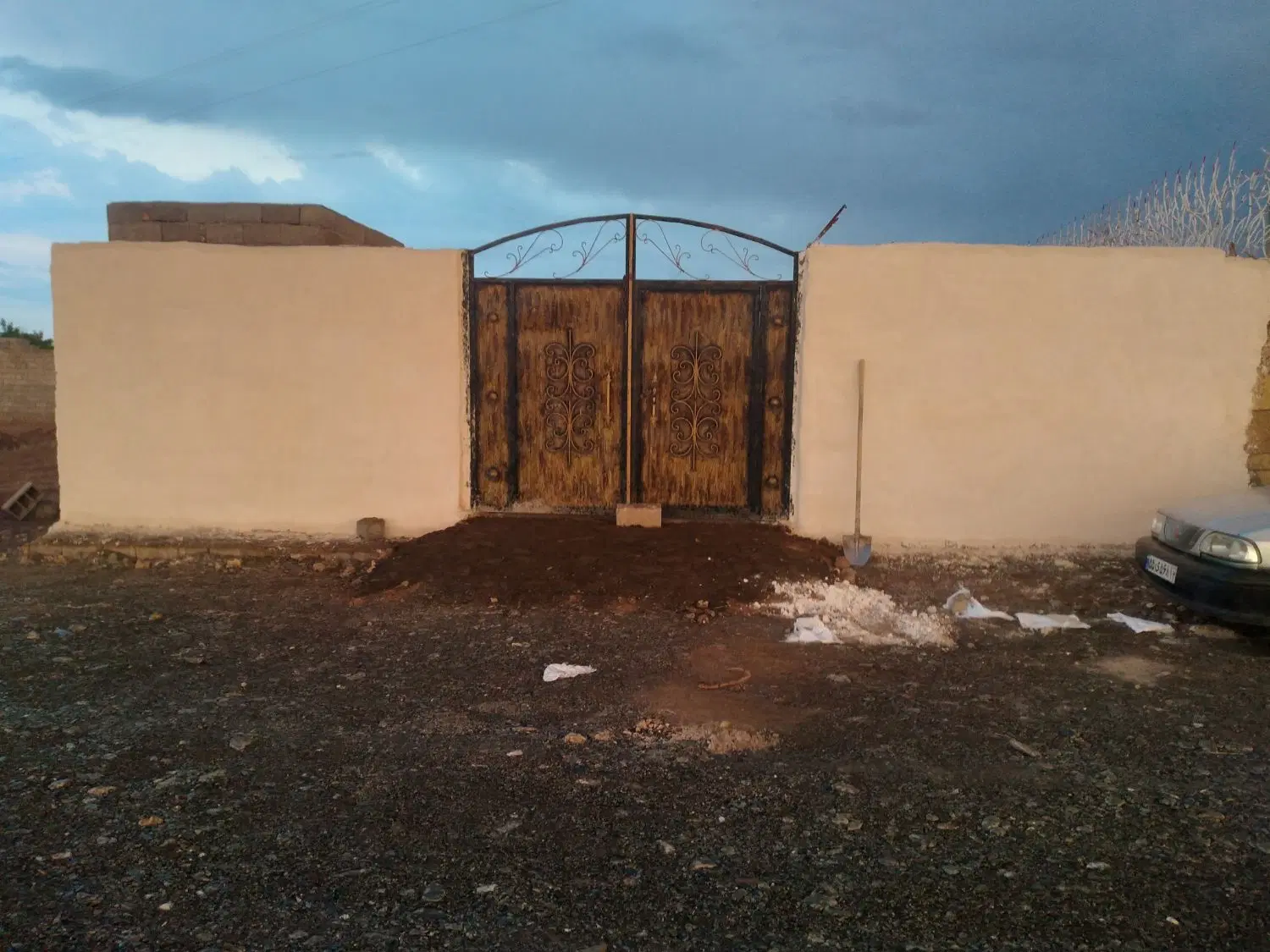 زمین در روستای بهار