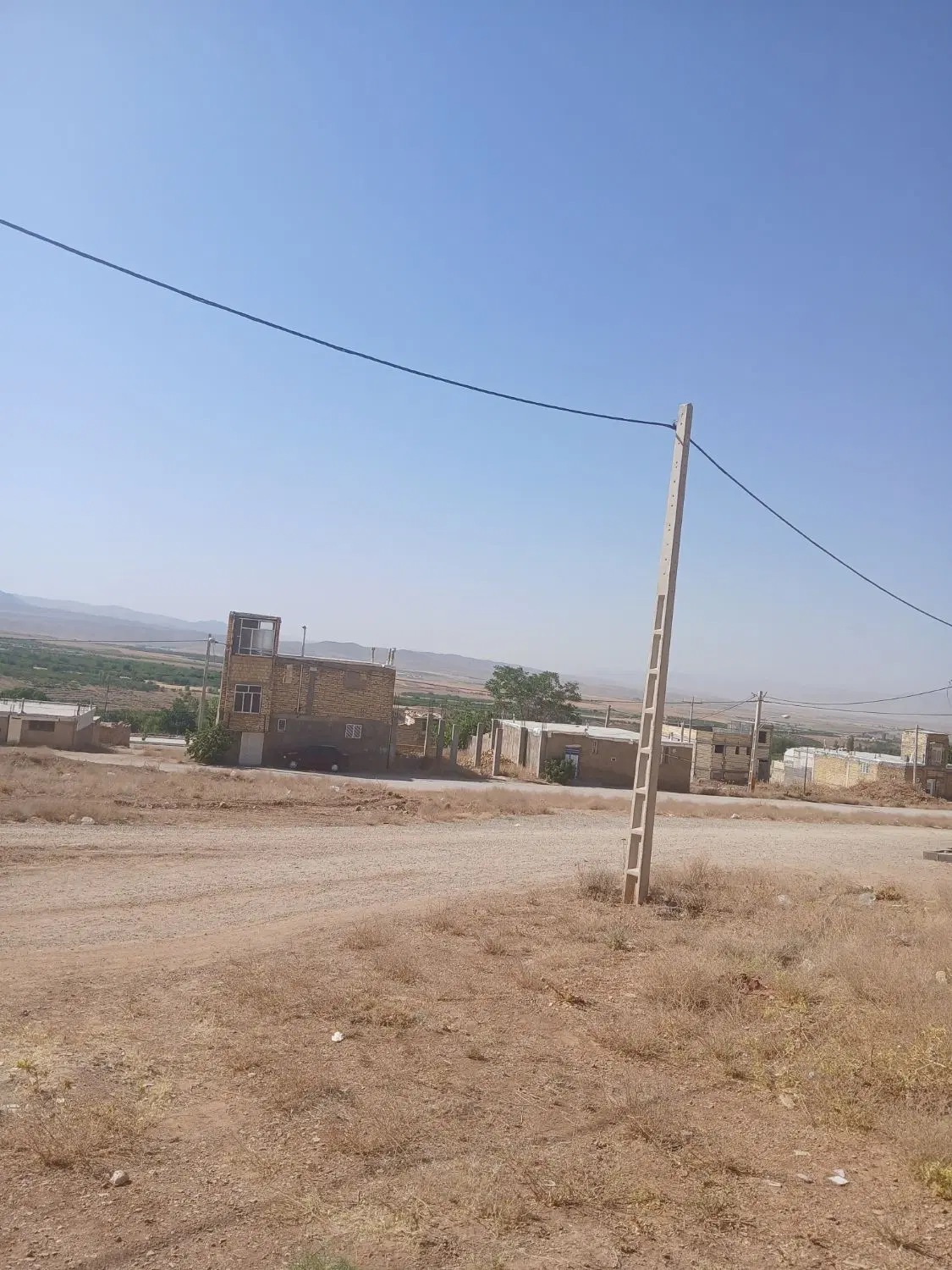 زمین واسکلت شهرک ابشار